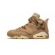 Nike Air Jordan 6 NZ Mens Retro Travis Scott - British Khaki DH0690-200 Sample Footwear