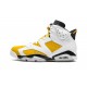 Nike Air Jordan 6 NZ Mens Yellow Ochre CT8529-170 Footwear