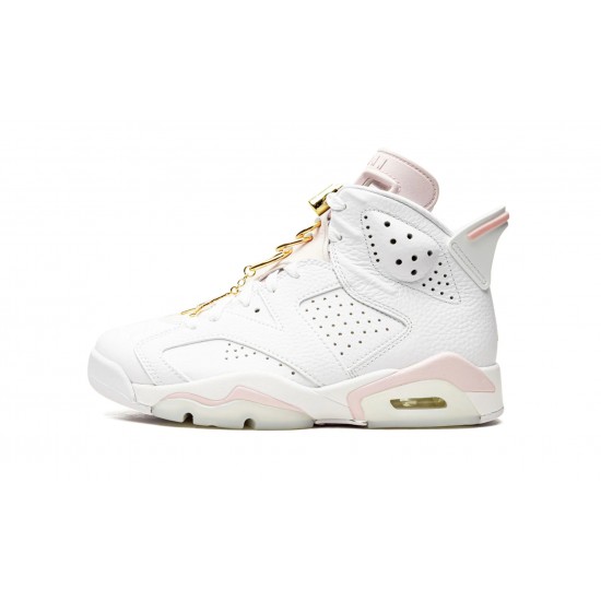 Nike Air Jordan 6 NZ Womens Gold Hoops DH9696-100 Footwear