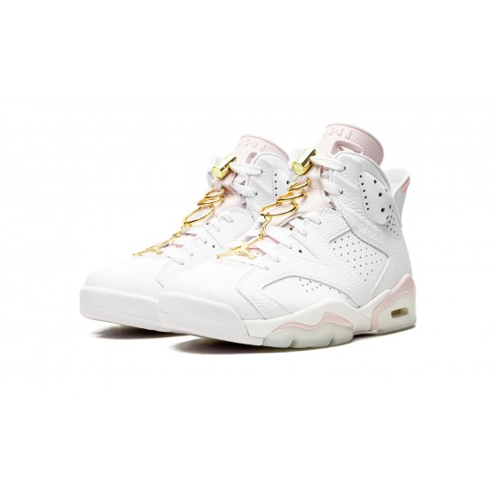 Nike Air Jordan 6 NZ Womens Gold Hoops DH9696-100 Footwear