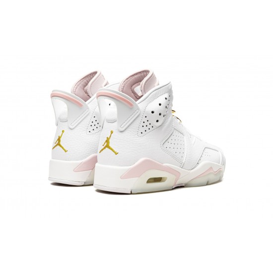 Nike Air Jordan 6 NZ Womens Gold Hoops DH9696-100 Footwear