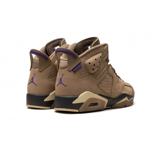 Nike Air Jordan 6 NZ Womens Gore-Tex Brown Kelp FD1643-300 Footwear