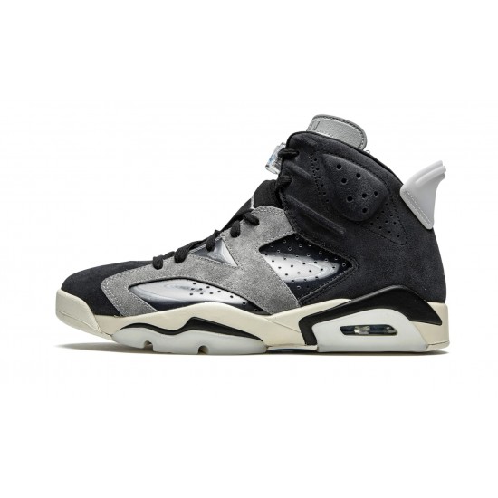 Nike Air Jordan 6 NZ Womens Retro Tech Chrome CK6635-001 Footwear